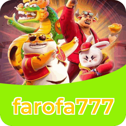 Números do app farofa777 em material de marketing — ilustração, não auditoria